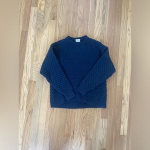 Aritzia Sunday Best Sweater - Navy Blue (XS)